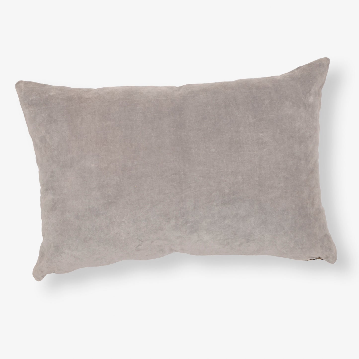 Jewels Handmade Kantha Pillow Sham (With Velvet Back)