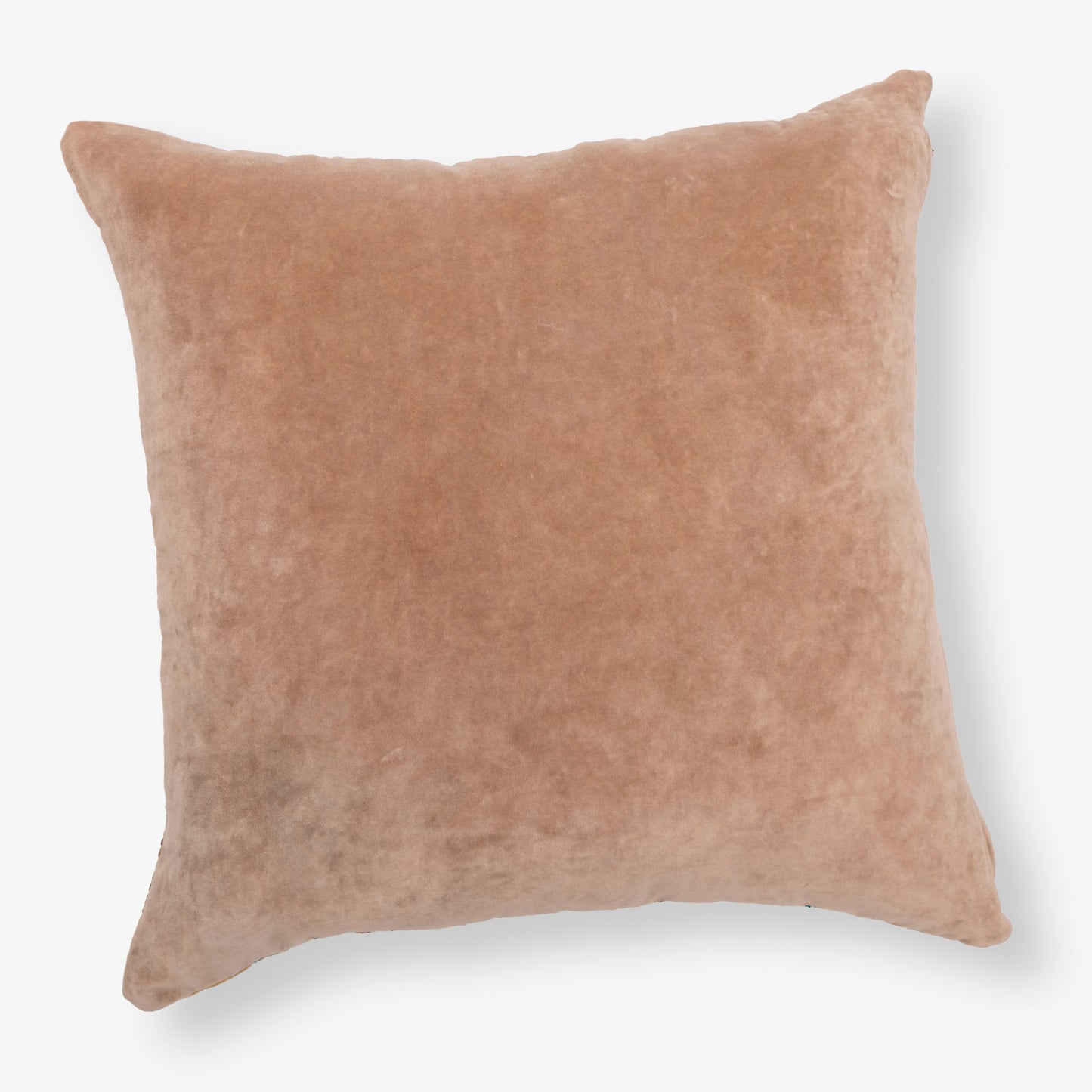 Jewels Handmade Kantha Pillow Sham (With Velvet Back)