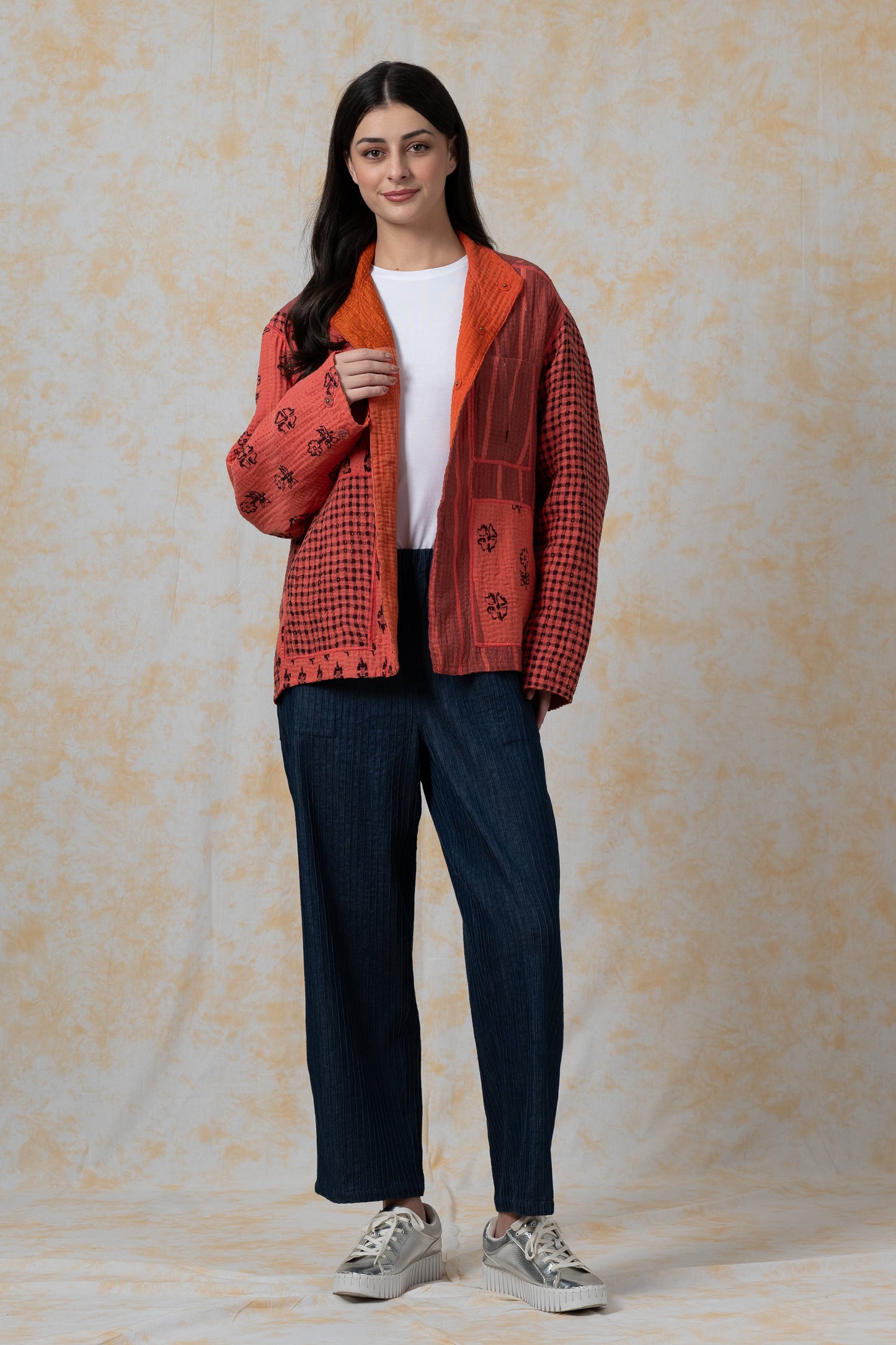 BBK PATCH KANTHA-MEN'S BLOUSON - bl-bbp4040-org-