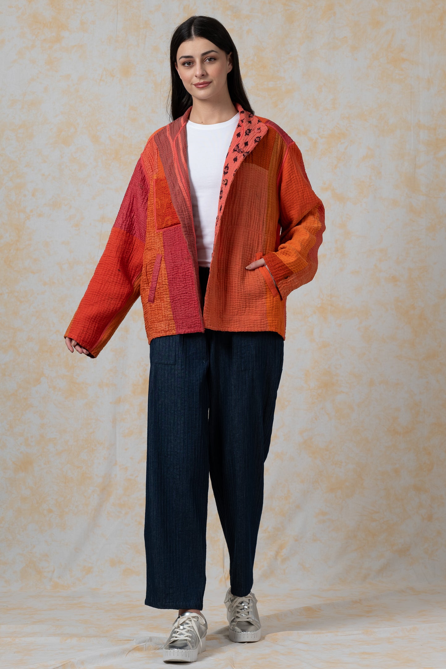 BBK PATCH KANTHA-MEN'S BLOUSON - bl-bbp4040-org-