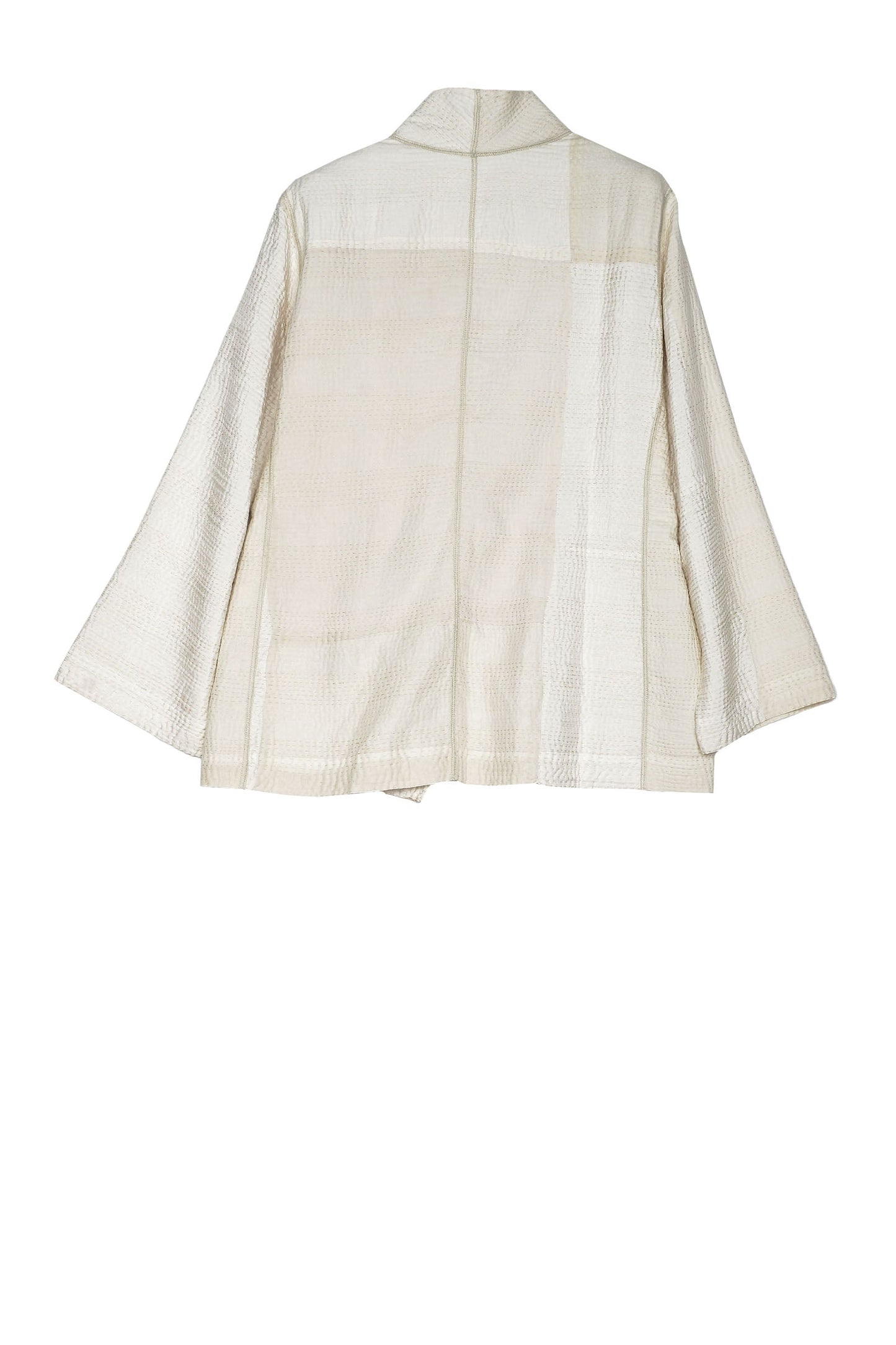 JAIPUR WHITE KANTHA SHORT JKT - jw4007-ivy -
