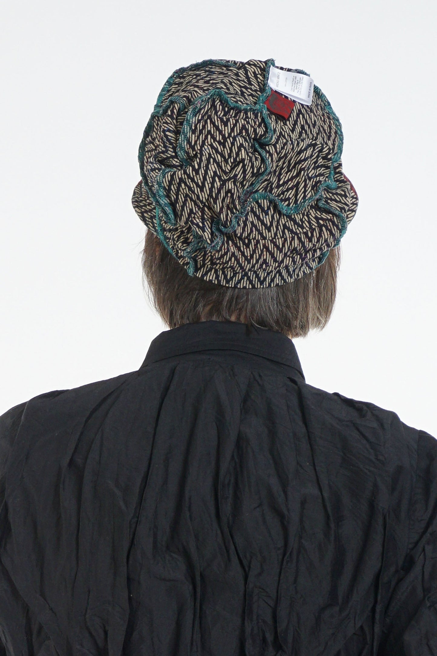 SOHO BAMBOO KANTHA HALF BRIM HAT - bo4881-blk -