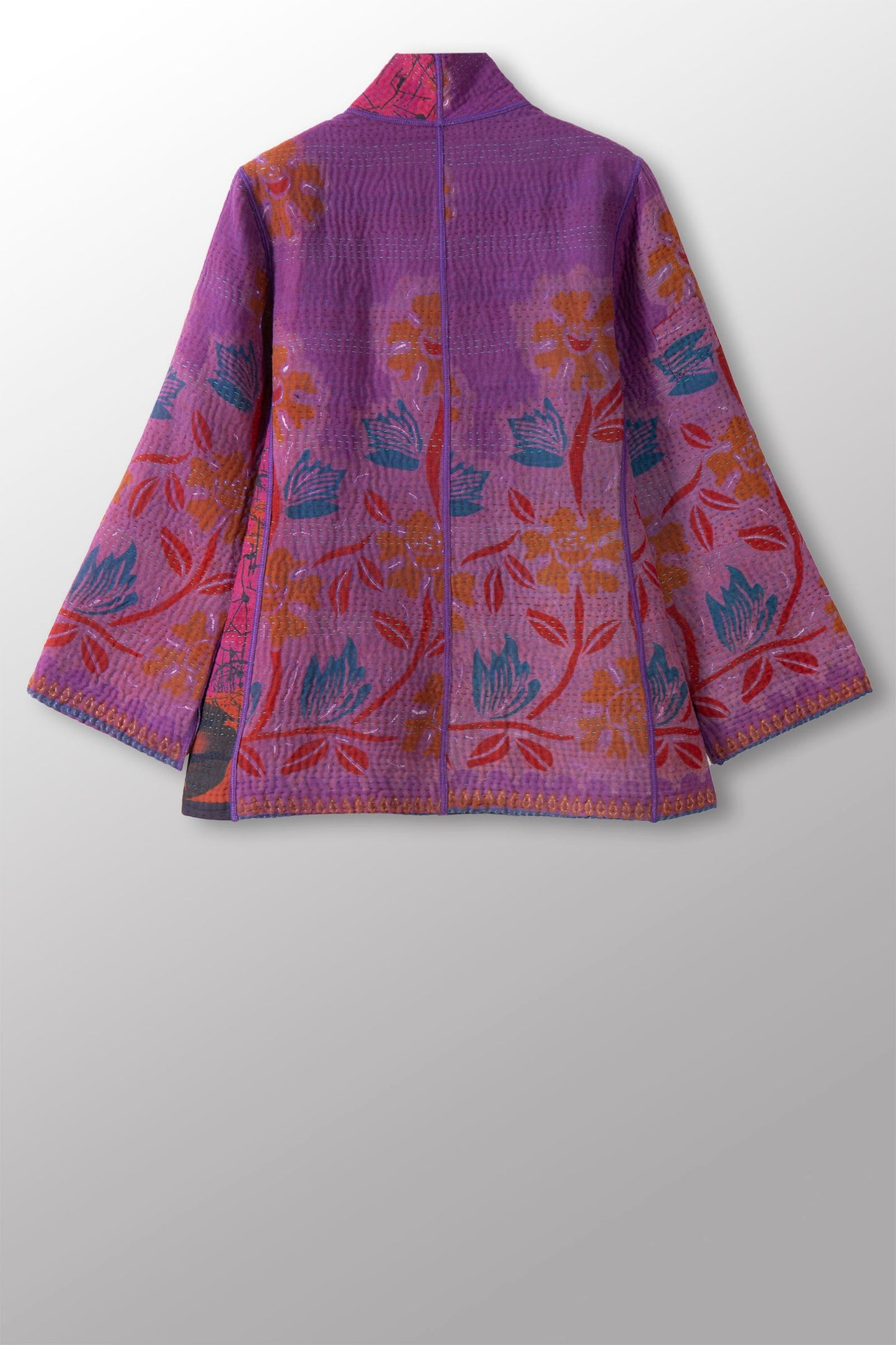 COTTON OVERDYE KANTHA SHORT JKT - ov4007-cprp035m -