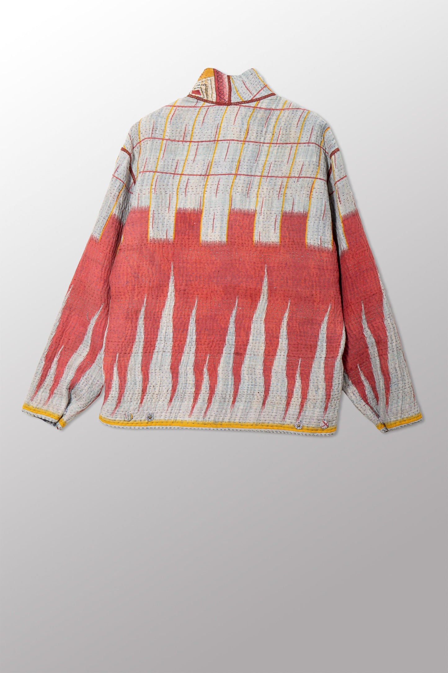 VINTAGE COTTON KANTHA MEN'S BLOUSON - cv4040-0030m -
