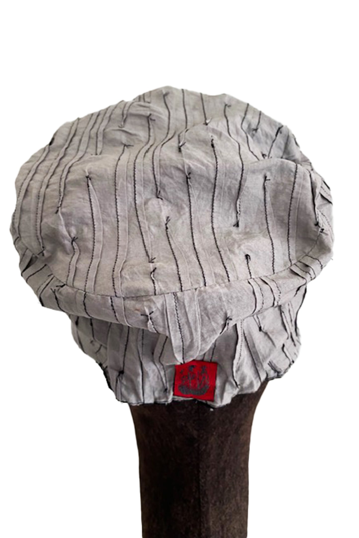 KANTHA CASKET HAT BY KYOKO MURAYAMA - kym-rc2895-cblga -