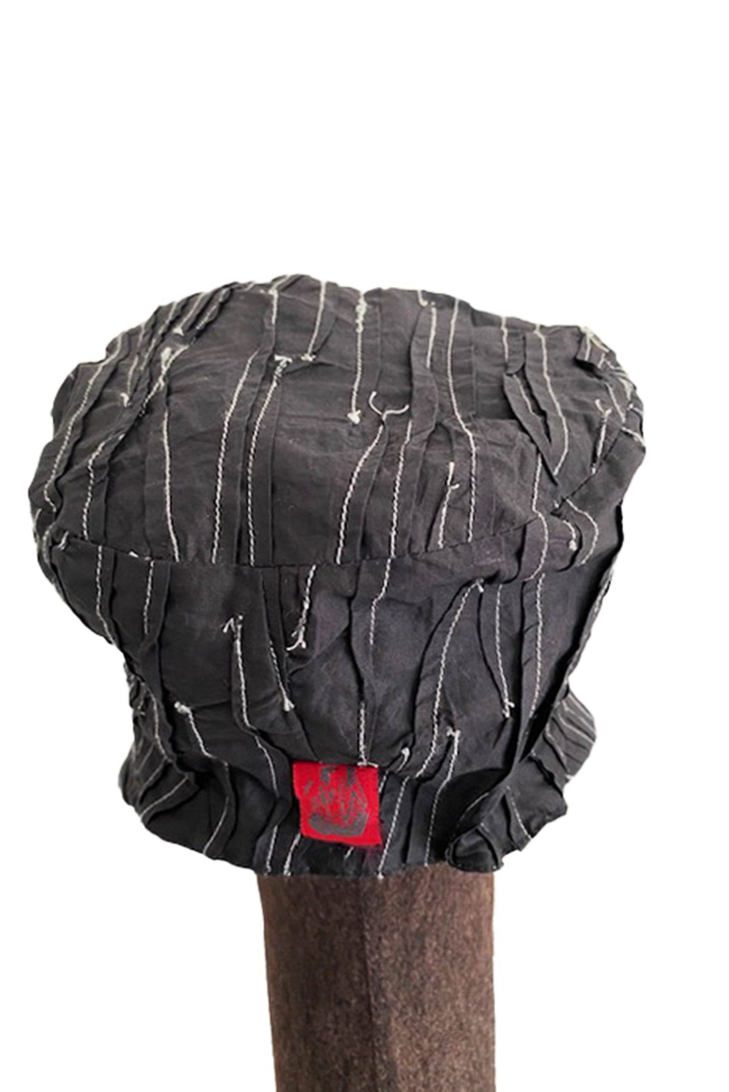 KANTHA CASKET HAT BY KYOKO MURAYAMA - kym-rc2895-cgrba -