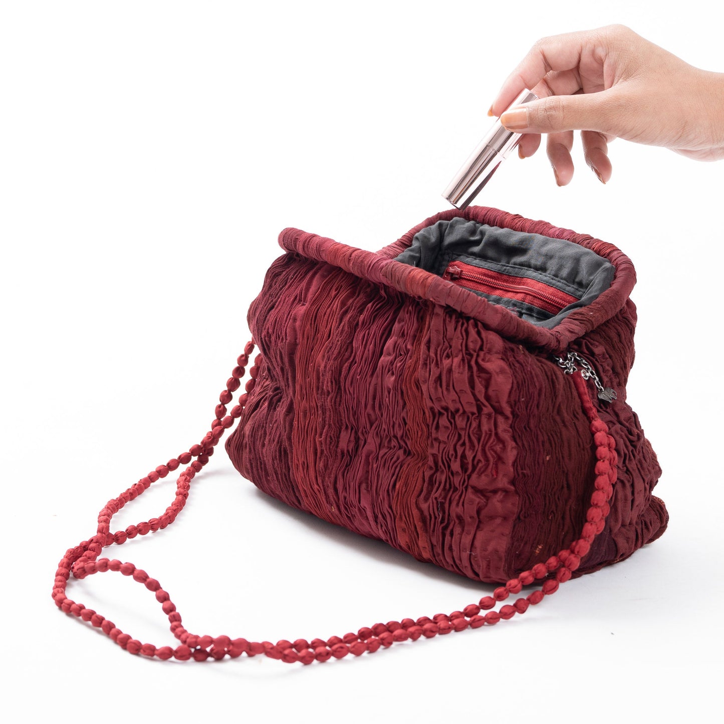 CLUTCH BAG BROWN