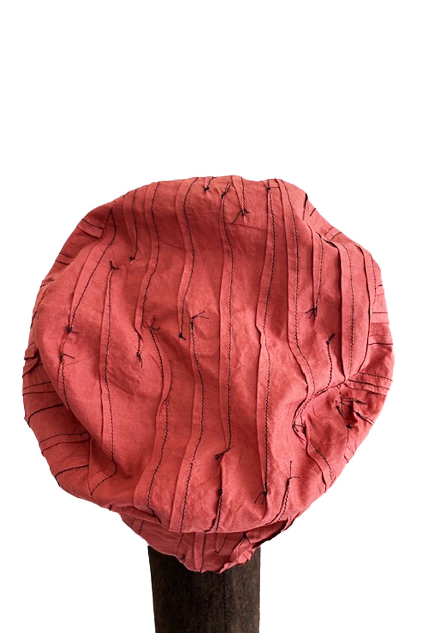 KANTHA CASKET HAT BY KYOKO MURAYAMA - kym-rc2895-cpika -