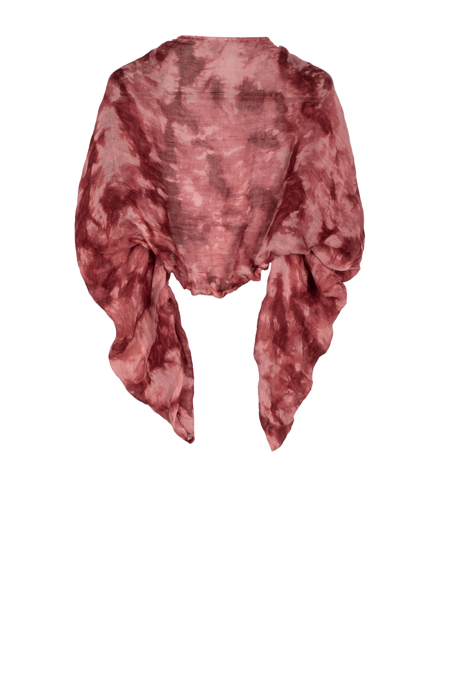 LINEN CLOUD TIE-DYE PUFF SHURG - lc1076-pik -
