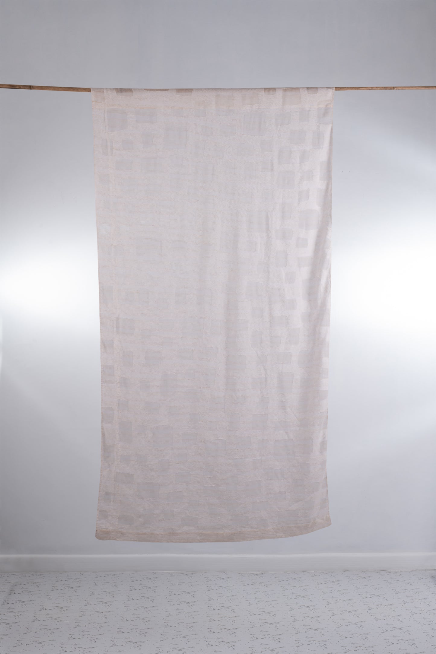 Kantha cut through Square Curtain