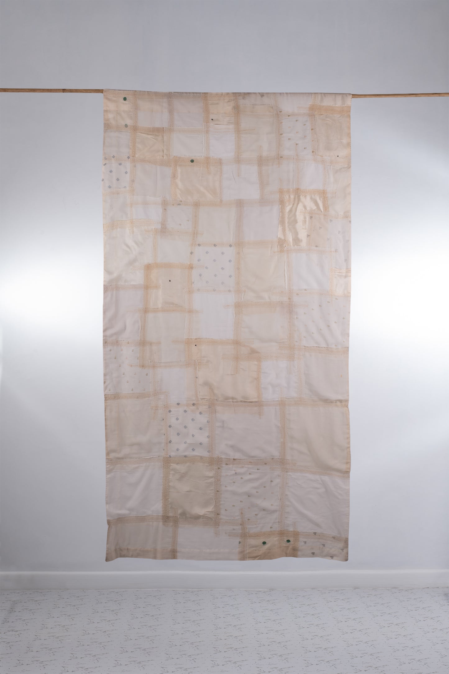Kantha Mosaic Patch Curtain