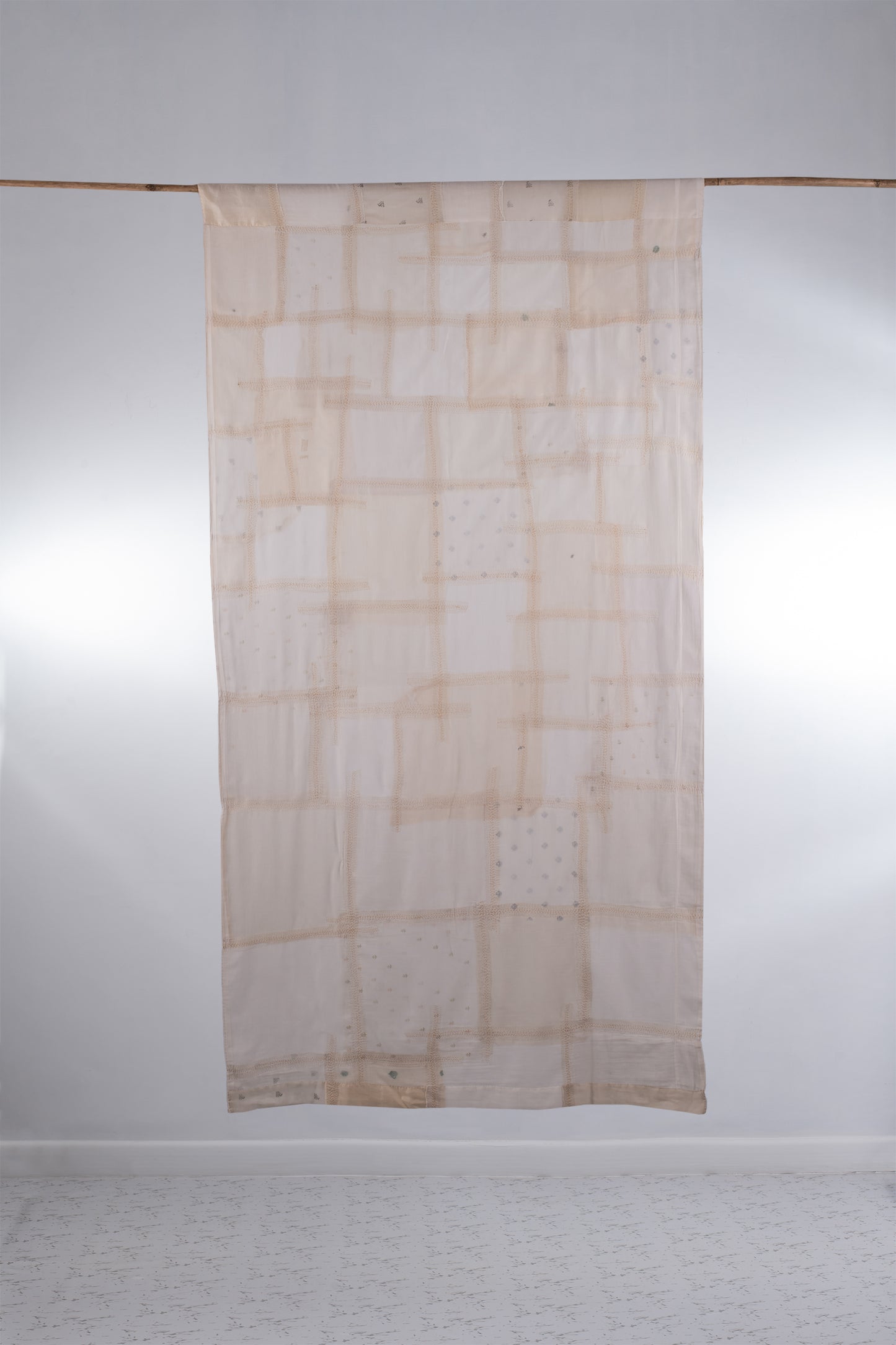 Kantha Mosaic Patch Curtain