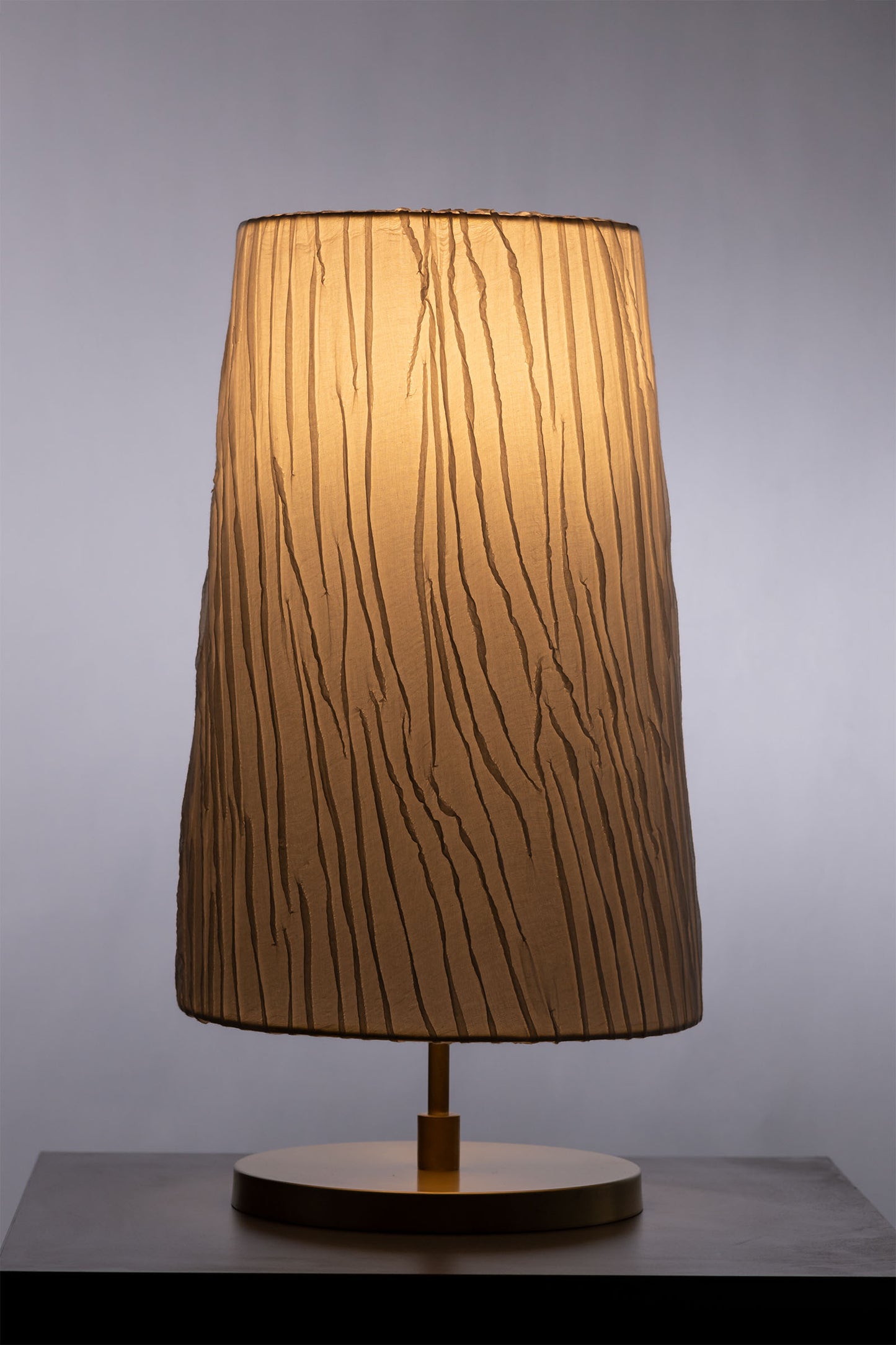 Vintage Kantha Wavy Tuck Table Lamps