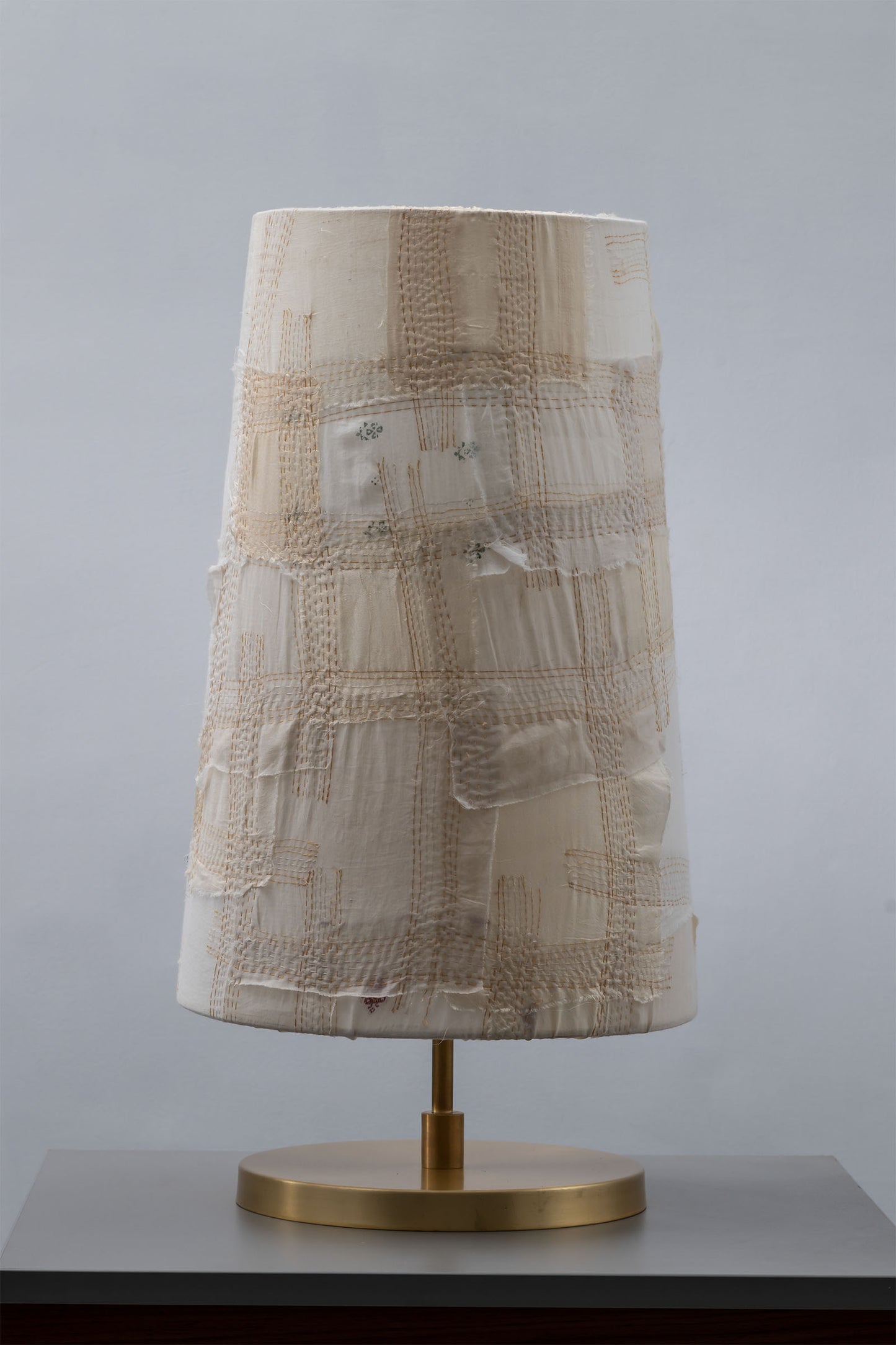 Wavy Patch Fray Kantha Table Lamps