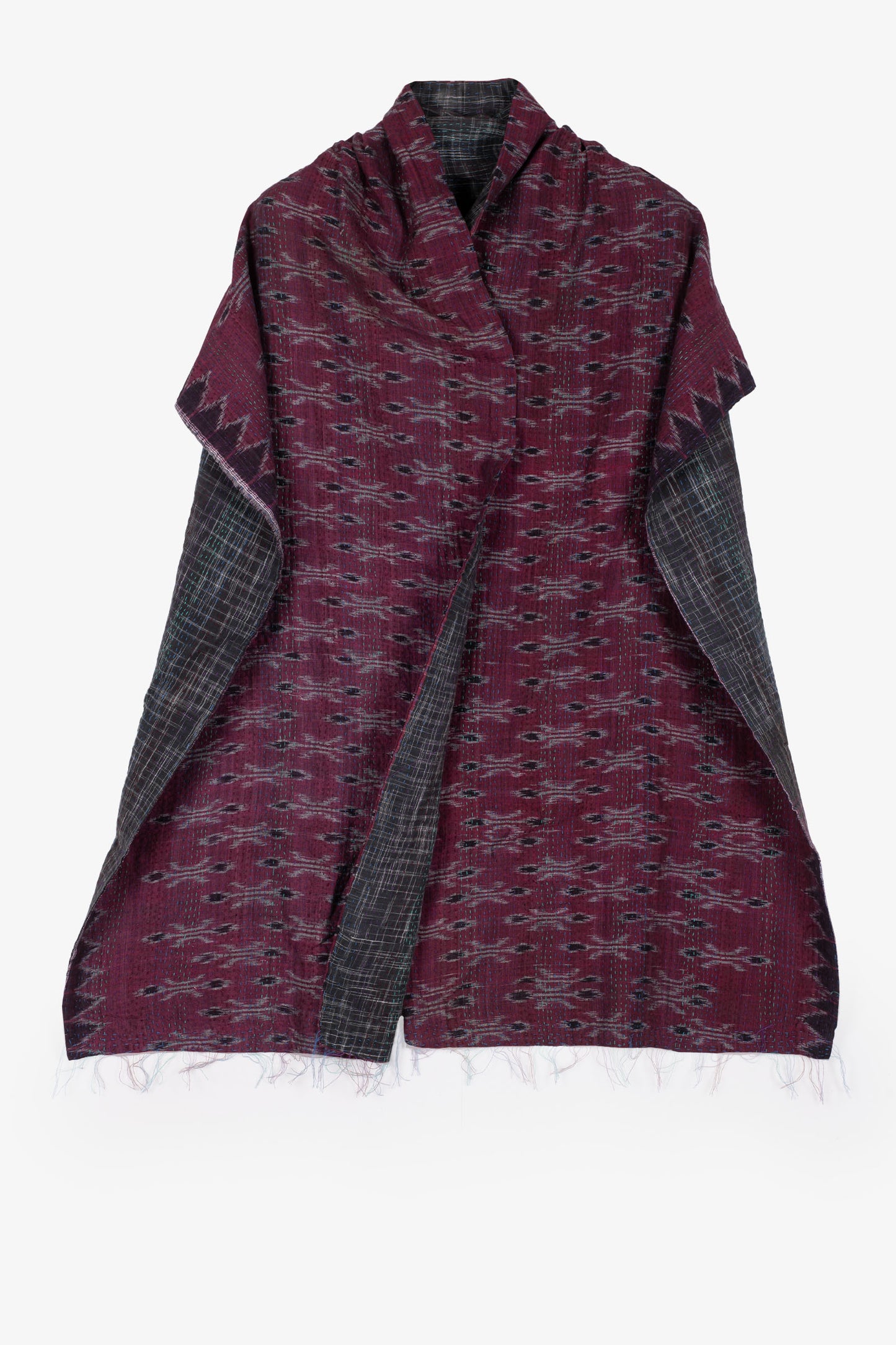 VINTAGE COTTON KANTHA SCARF STANDARD