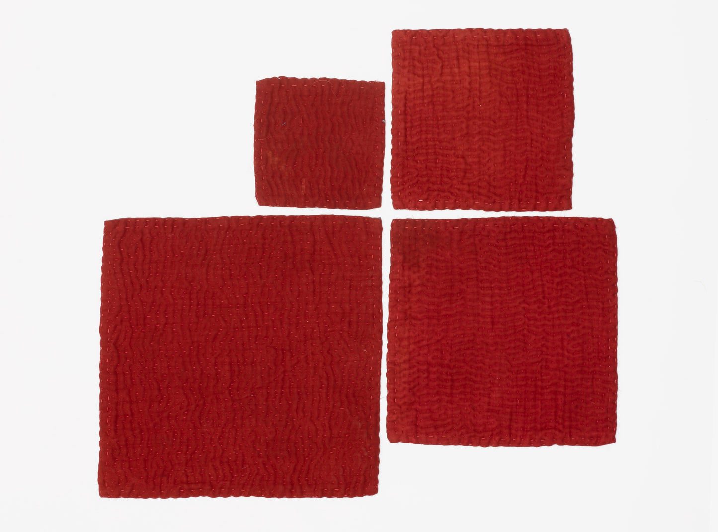 Ombre Handmade Coasters - Orange (SET OF 2)