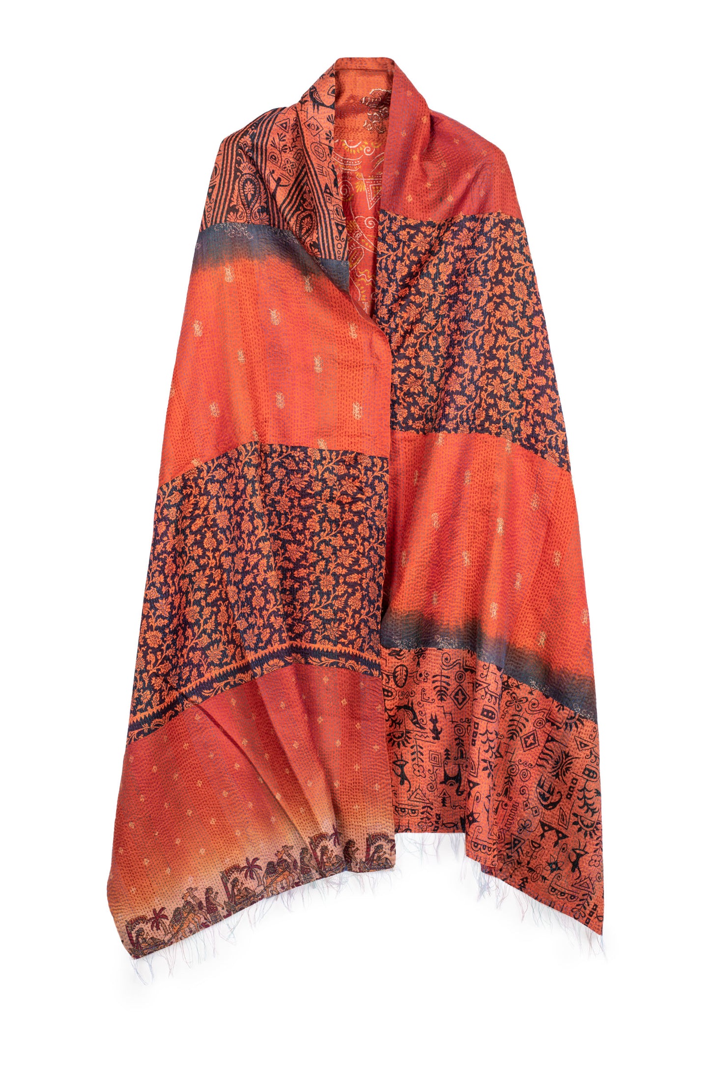 Handmade Vintage Cotton Scarves (003)