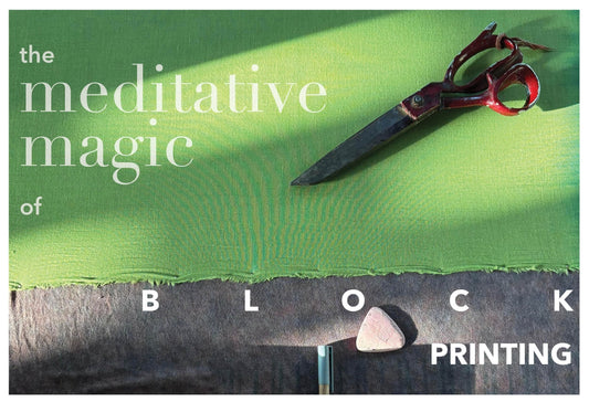 The meditative magic of BLOCK PRINTING