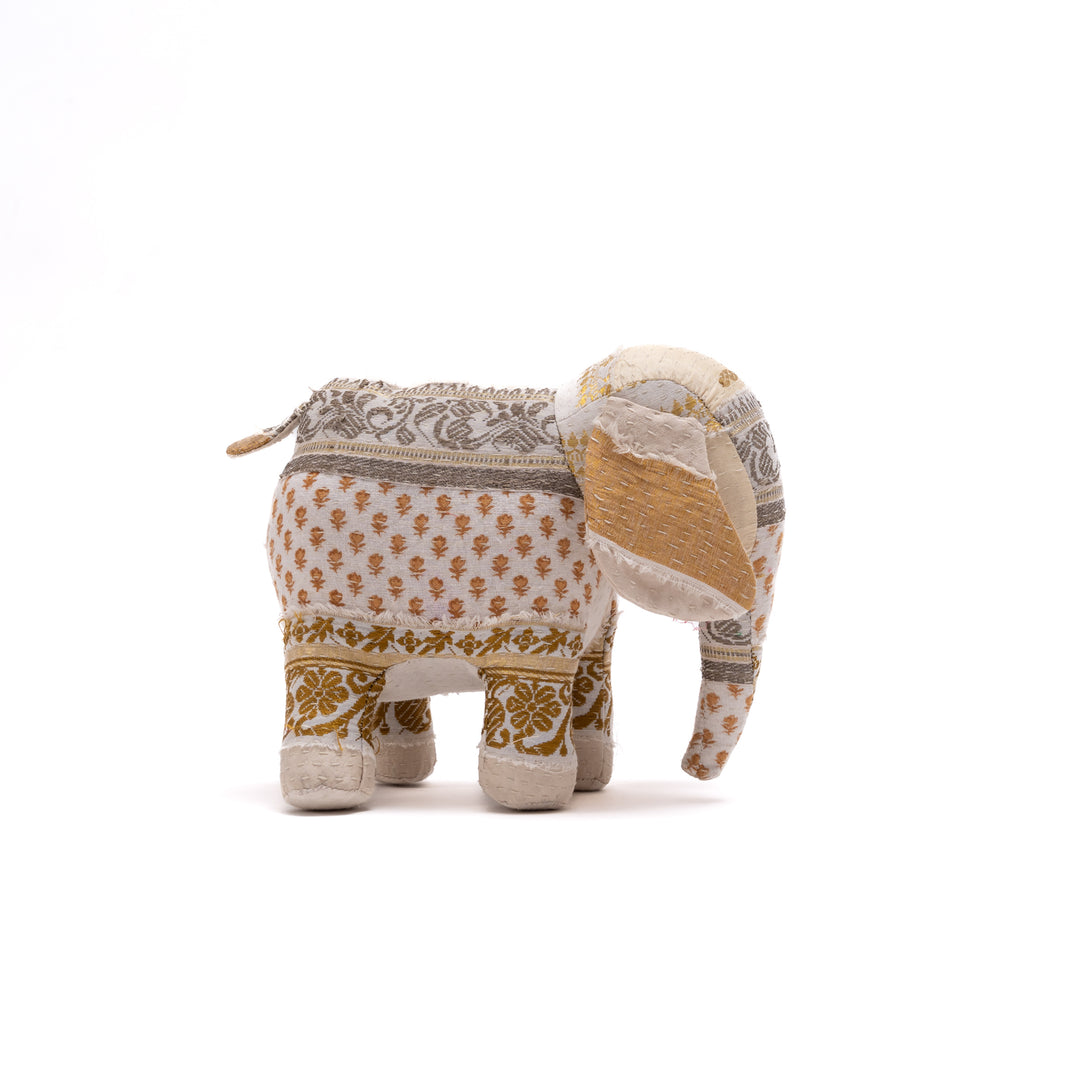 Ivory Jewel Elephant Soft Toy