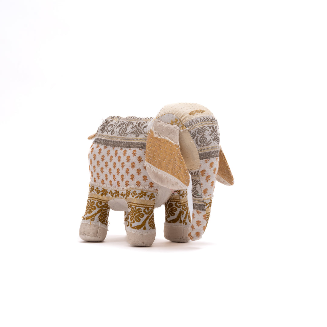 Ivory Jewel Elephant Soft Toy