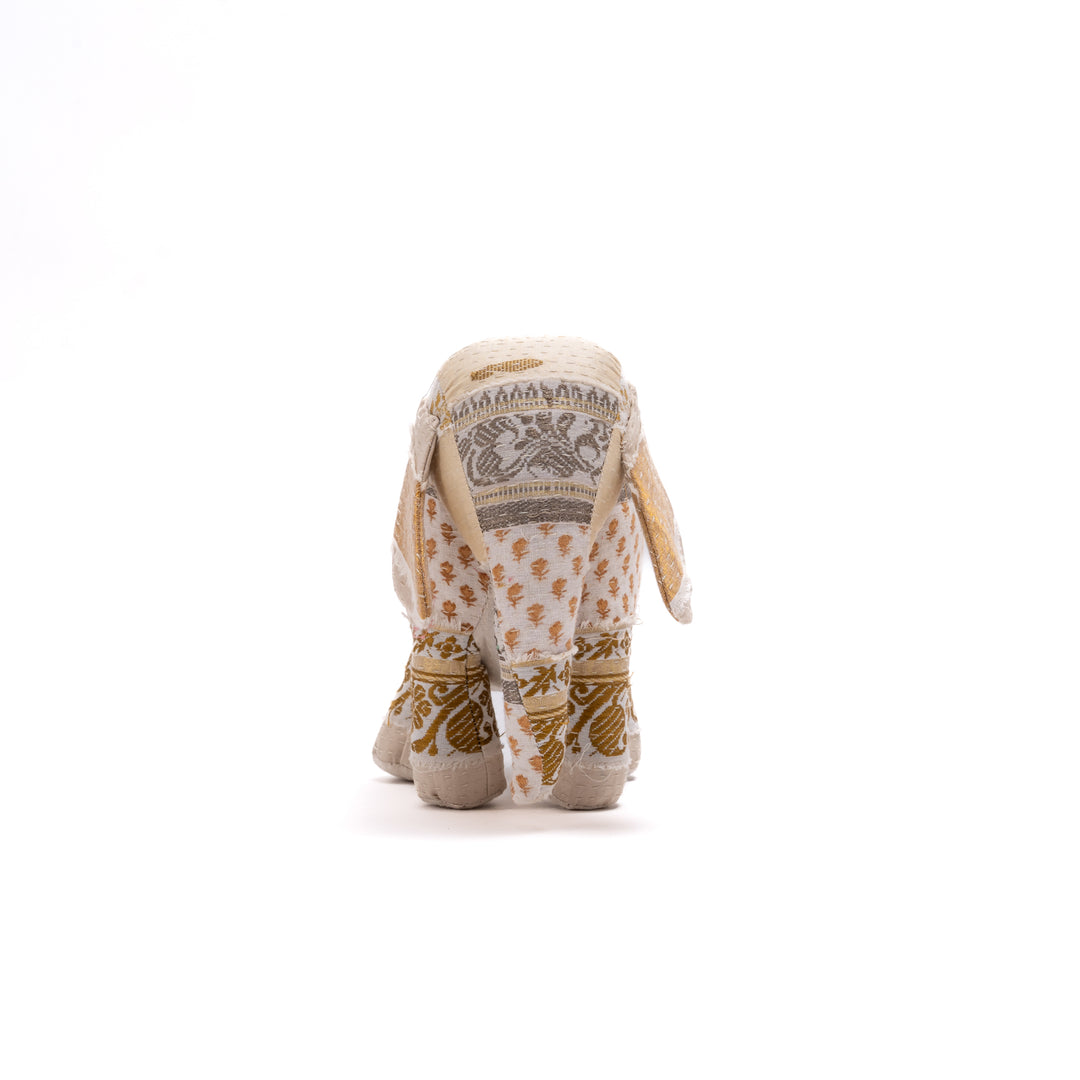 Ivory Jewel Elephant Soft Toy