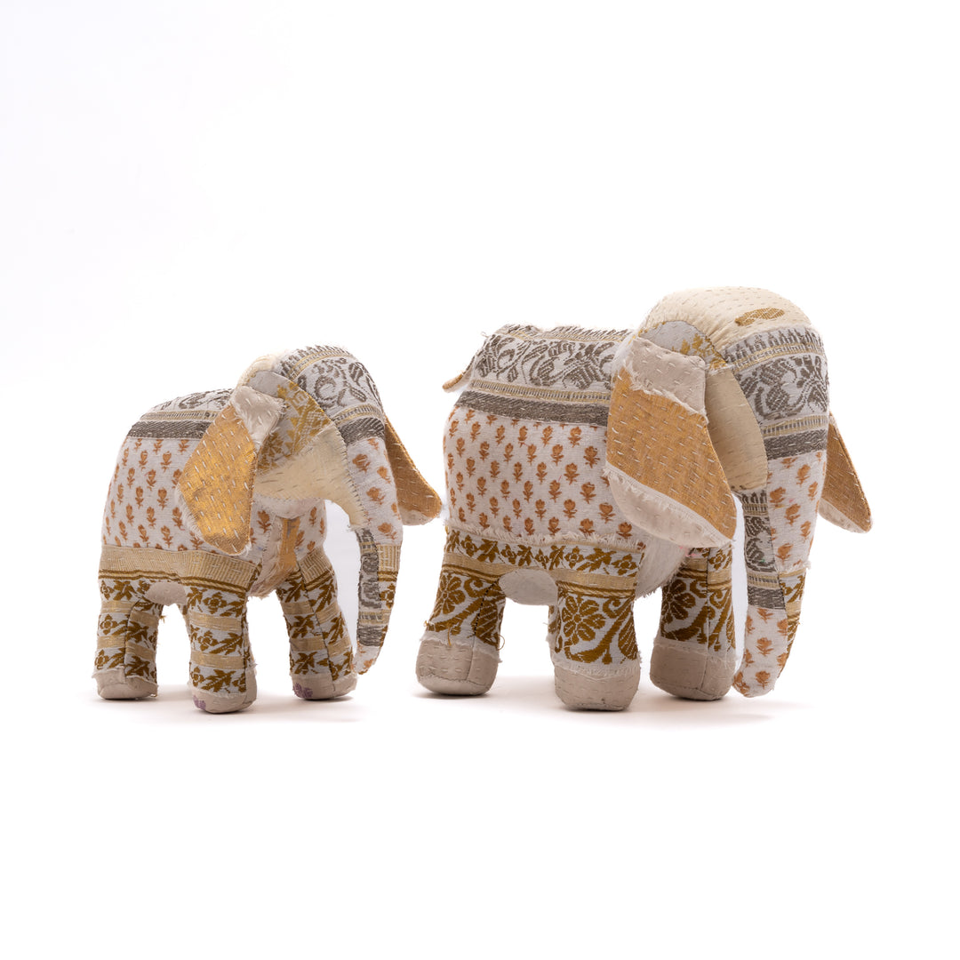 Ivory Jewel Elephant Soft Toy