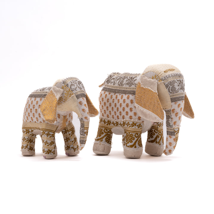 Ivory Jewel Elephant Soft Toy