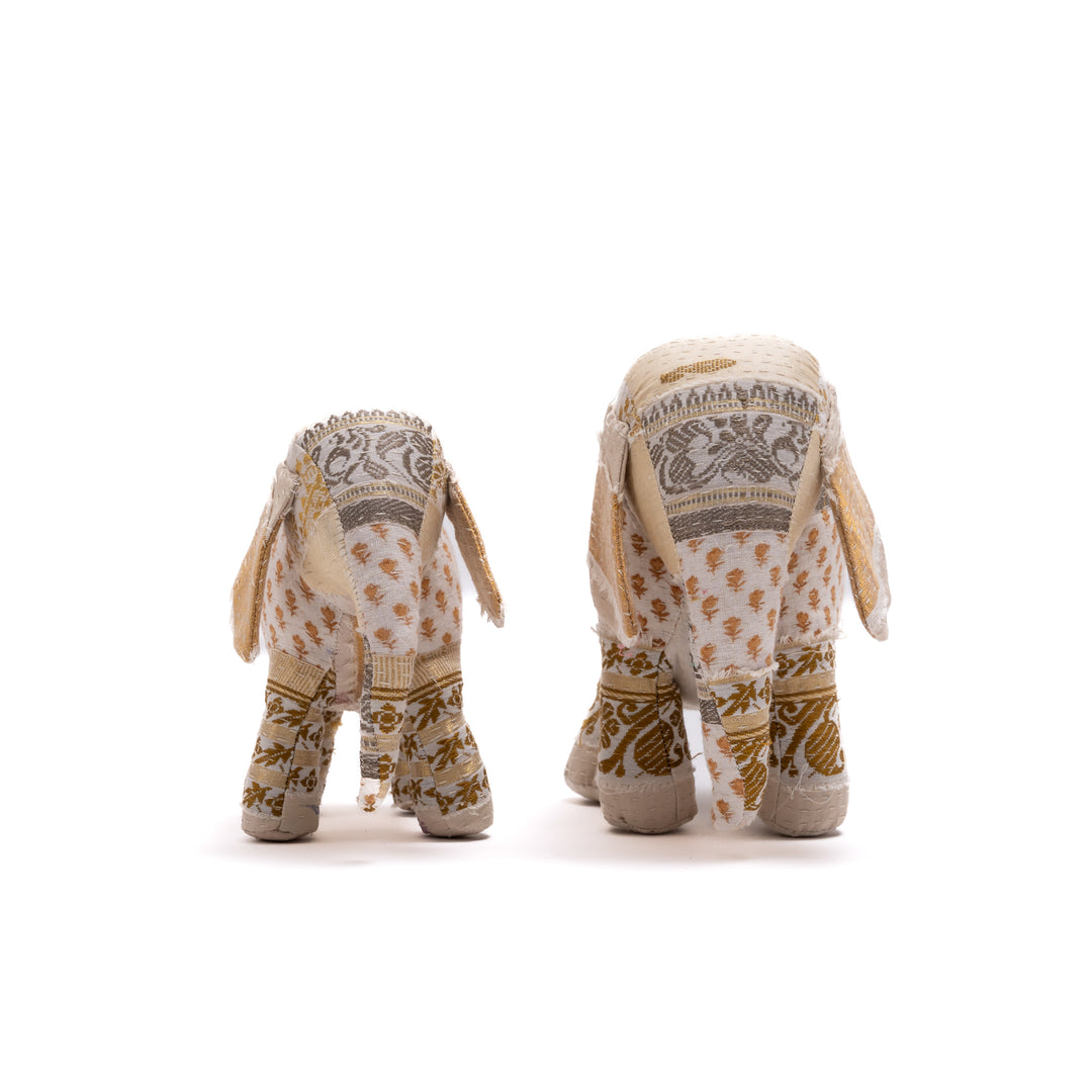 Ivory Jewel Elephant Soft Toy