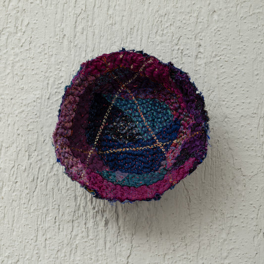 One of A Kind KANTHA ROSE BOWL 3