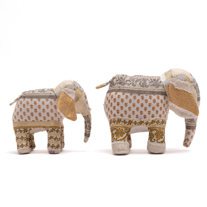 Ivory Jewel Elephant Soft Toy