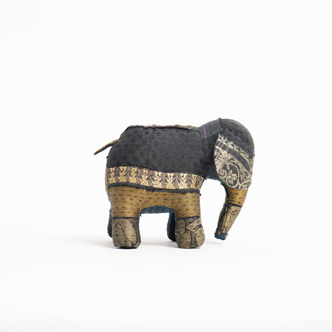 Black Jewel Elephant Soft Toy