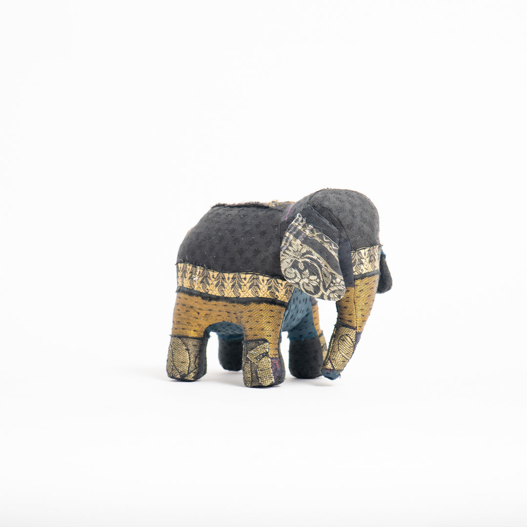 Black Jewel Elephant Soft Toy