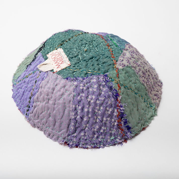 Sage Shallow Kantha Rose Bowl