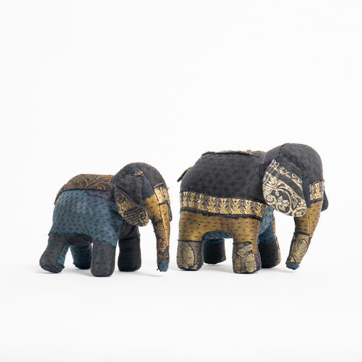 Black Jewel Elephant Soft Toy