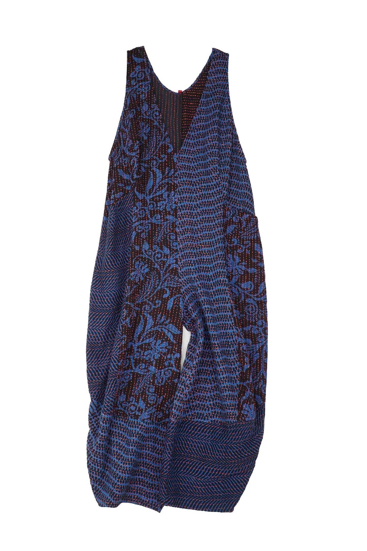 BLUE PRAIRIE BBK KANTHA V-NECK JUMPER - bk2622-blu -
