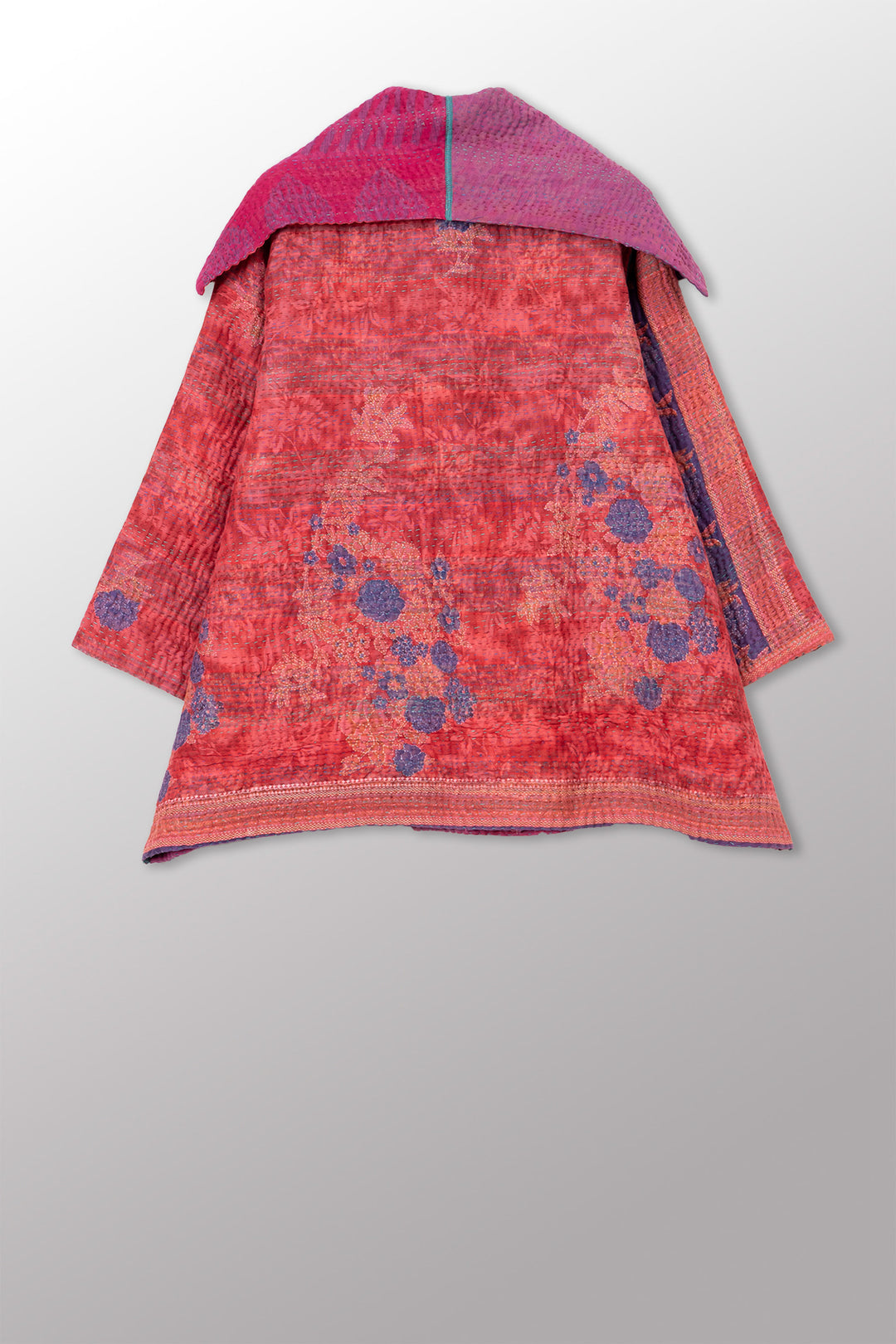 COTTON OVERDYE KANTHA FLARE JKT - ov4010-cfus009a -