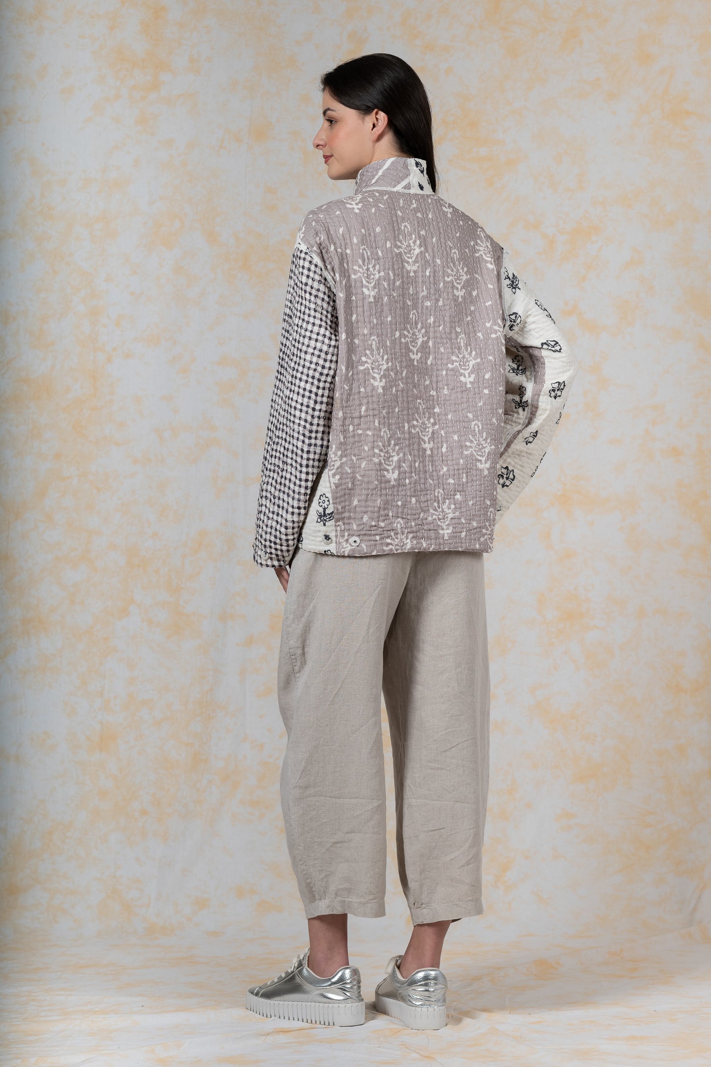 BBK PATCH KANTHA-MEN'S BLOUSON - bl-bbp4040-ivy-