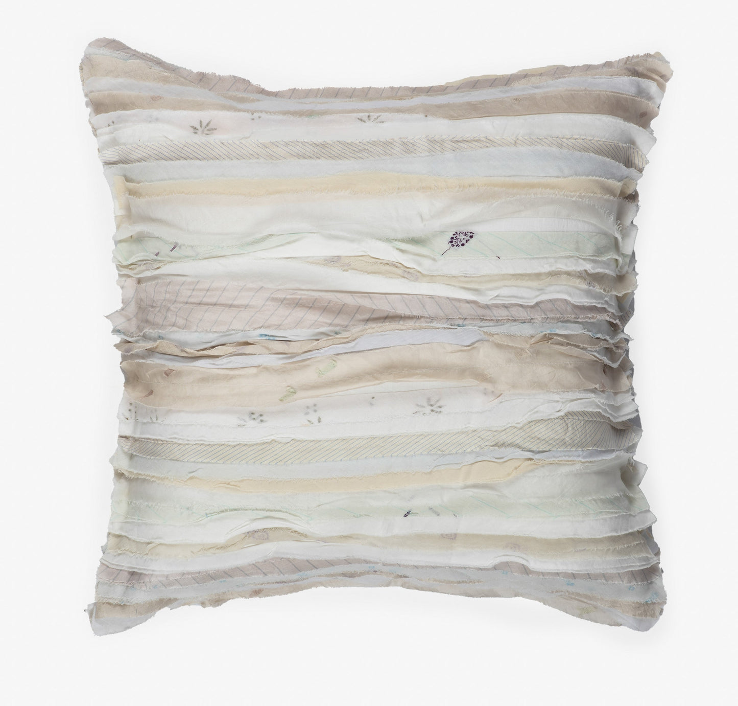 Wavy Stripe White cushion