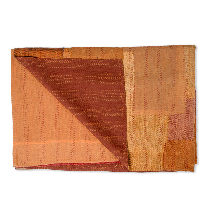 Utopia Fray Patch Kantha Throw