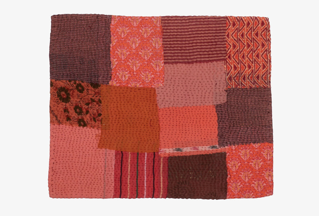 Ombre Patch Handmade Placemats - Orange (Set of 2)