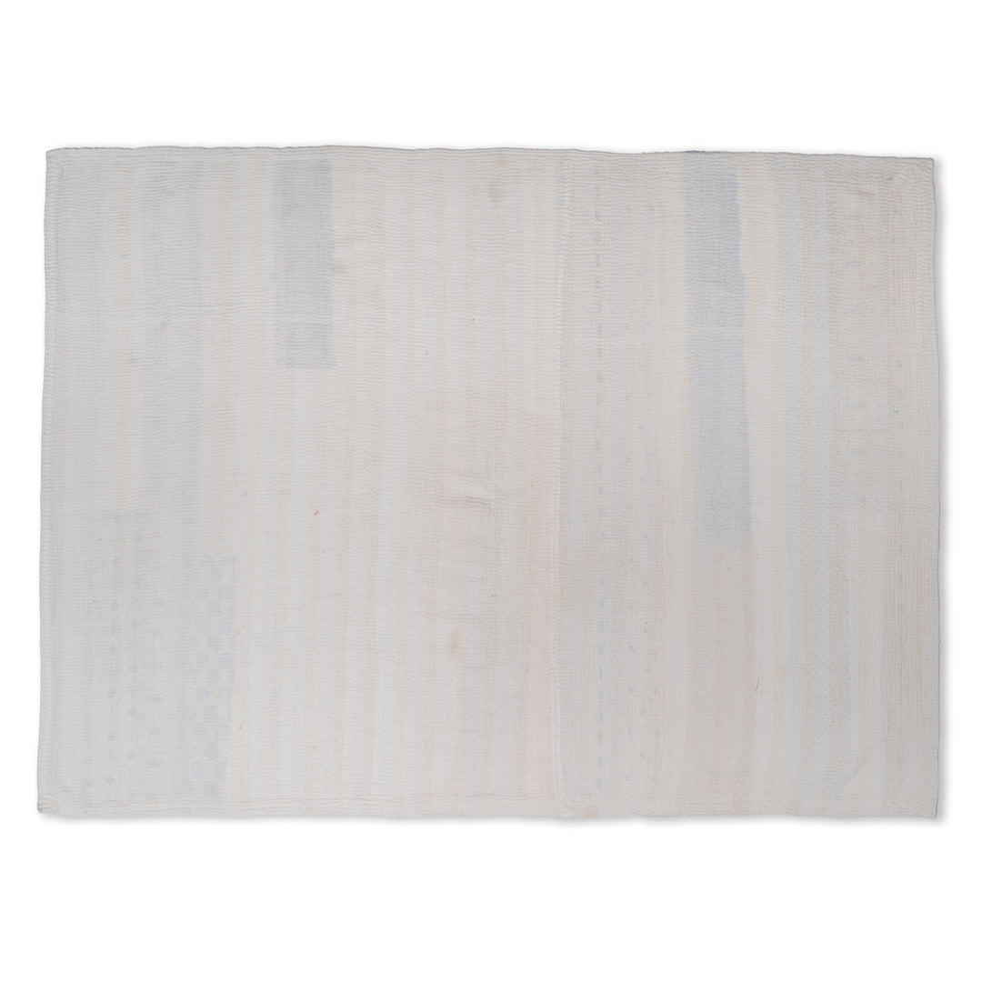 Jewels Stripe Patch Kantha Quilts