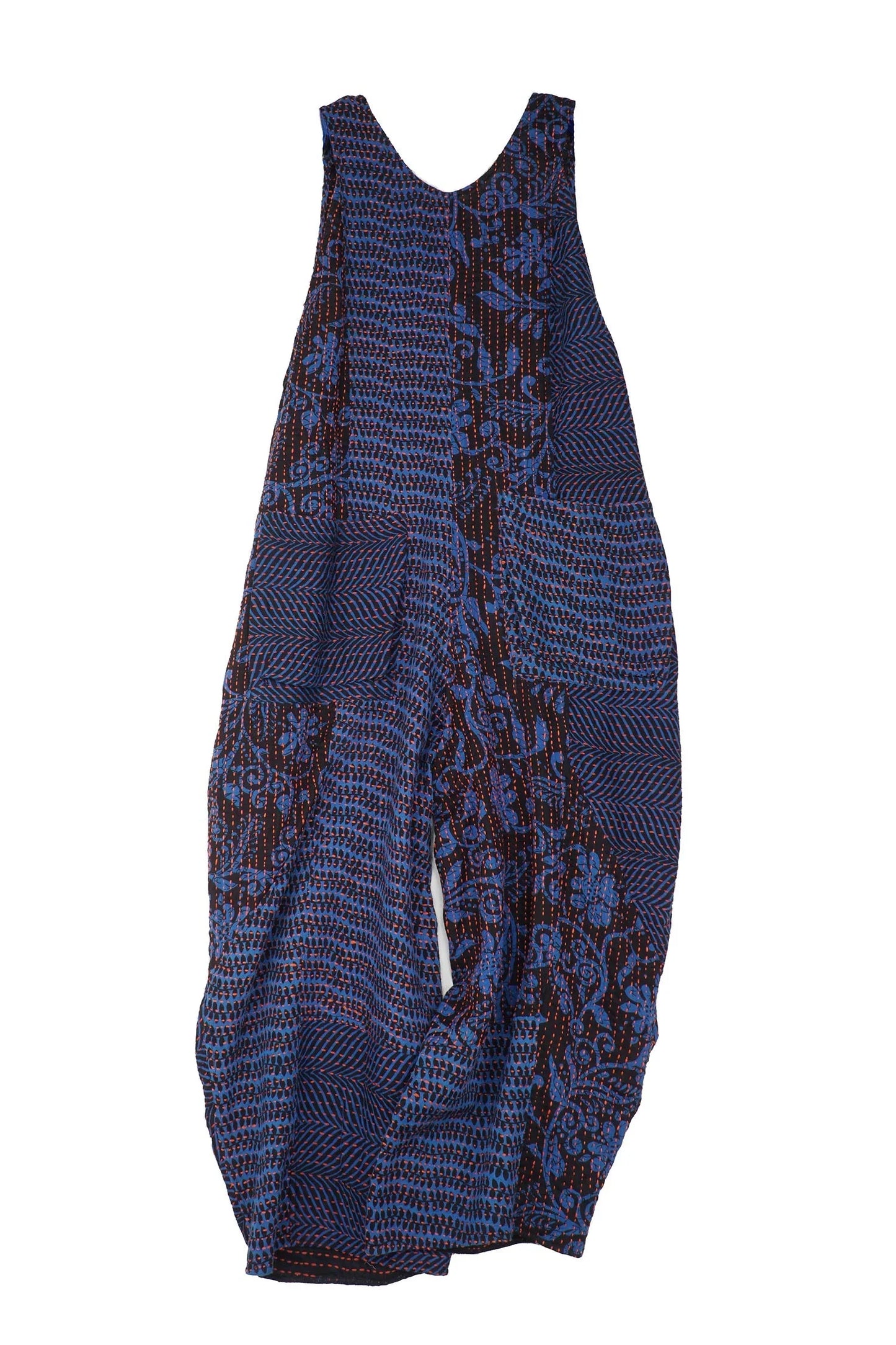 BLUE PRAIRIE BBK KANTHA V-NECK JUMPER - bk2622-blu -
