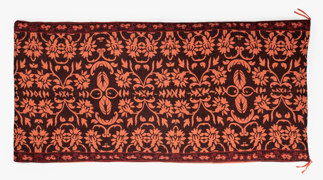 Mosaic Fray Handmade Vintage Kantha Day Bed Mattress Cover - Carrots