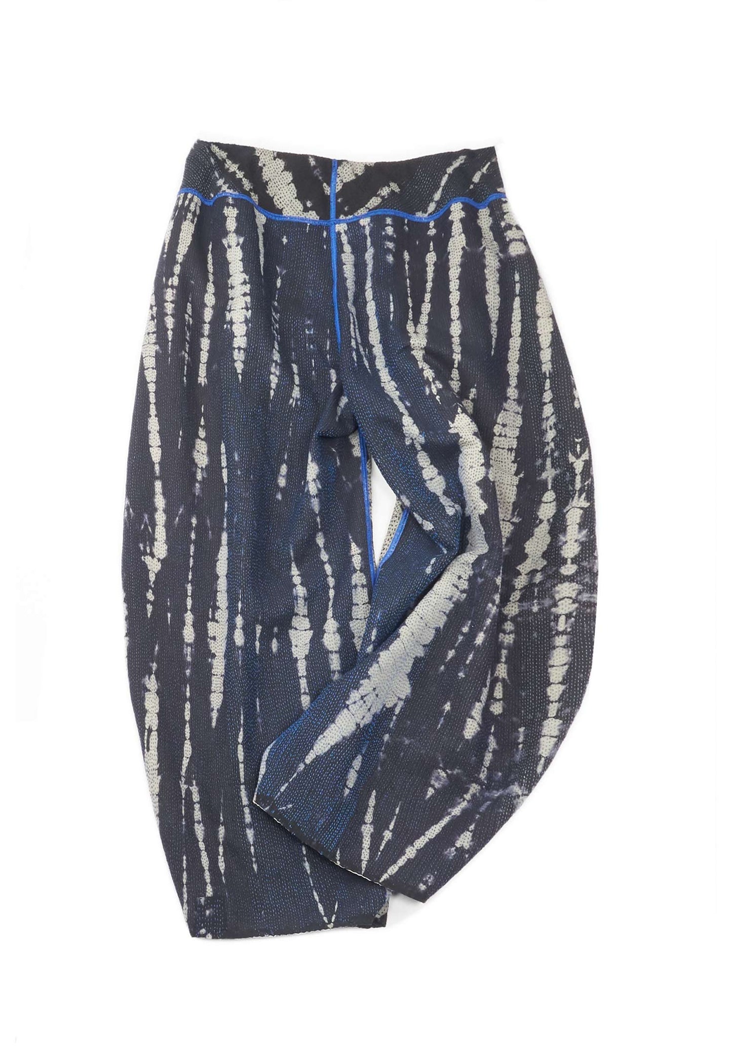 SERPENT PRINT KANTHA HAREM PANTS - sp2605-blk -