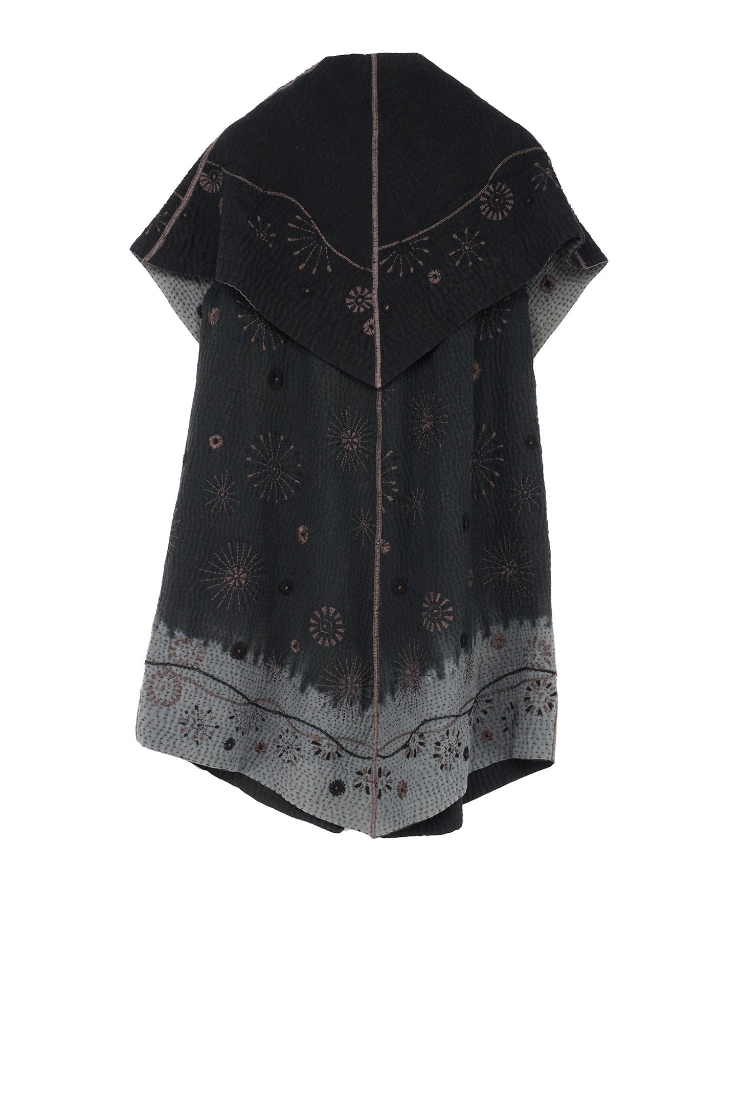 OMBRE SUN RALLI FIREWORKS KANTHA CIRCULAR VEST - of4201-gry -