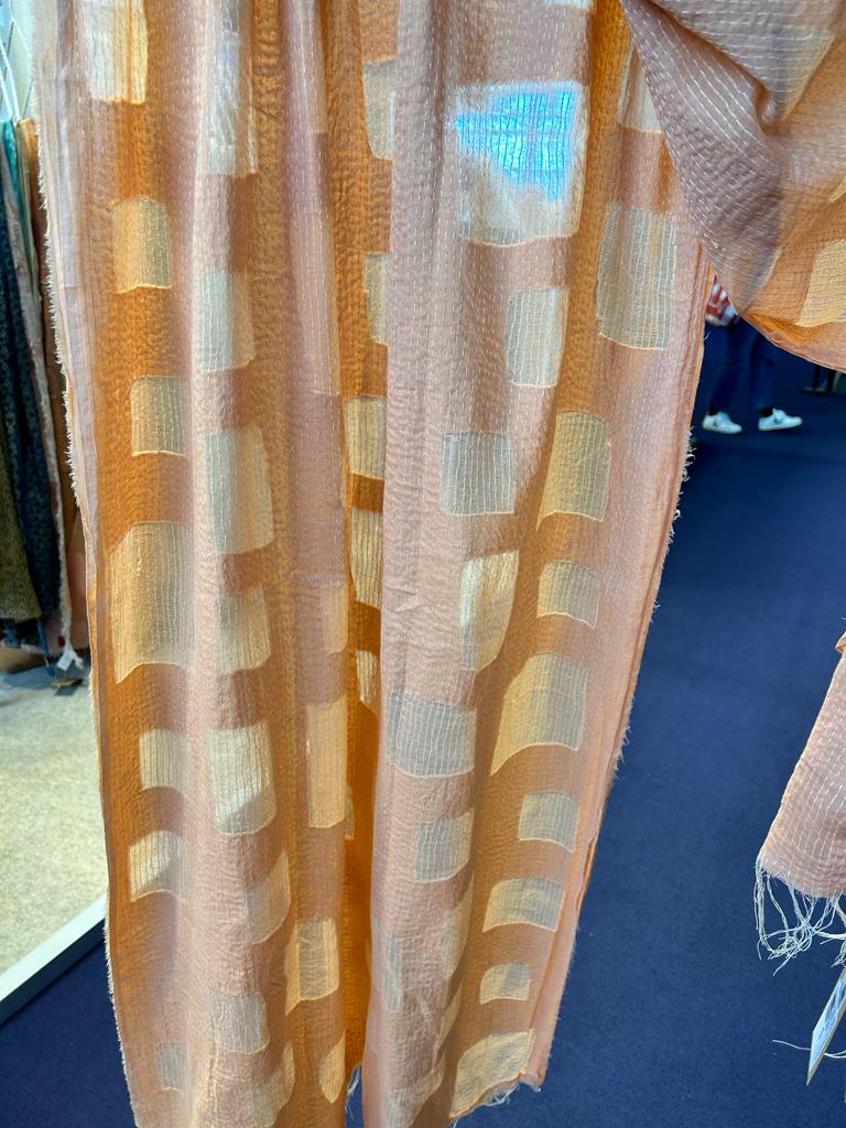 CUT THROUGH SQUARE AND HOLES KANTHA SHAWL MEDIUM - cu2802-cor -