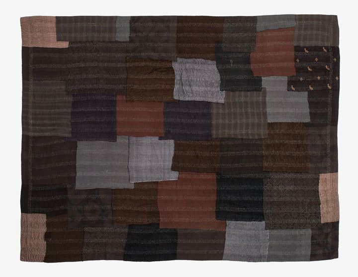Ombre With Fray Patch Handmade Vintage Quilts - Yellowstone