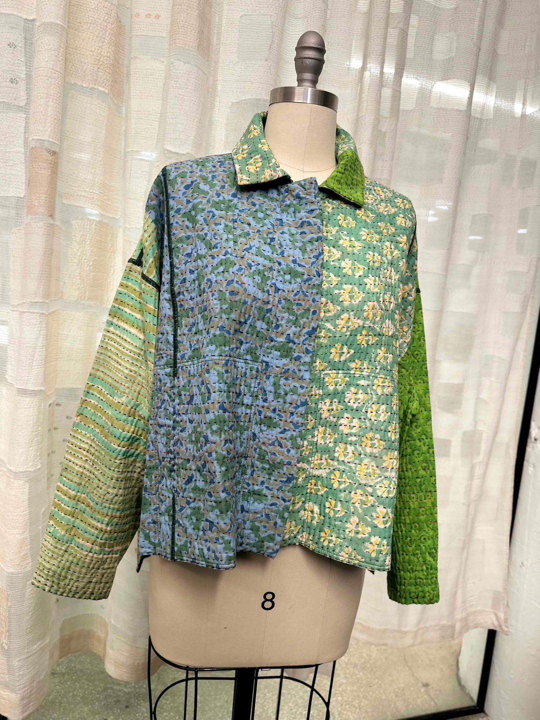 LOTUS VEDA CROPPED SHIRT JACKET - vl4075-0001a -