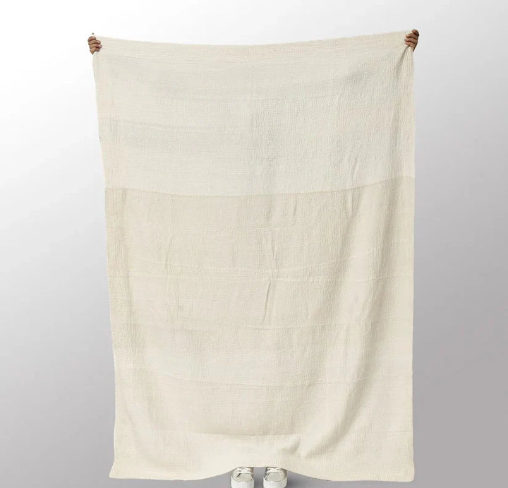 Jewels Stripe Patch Kantha Quilts