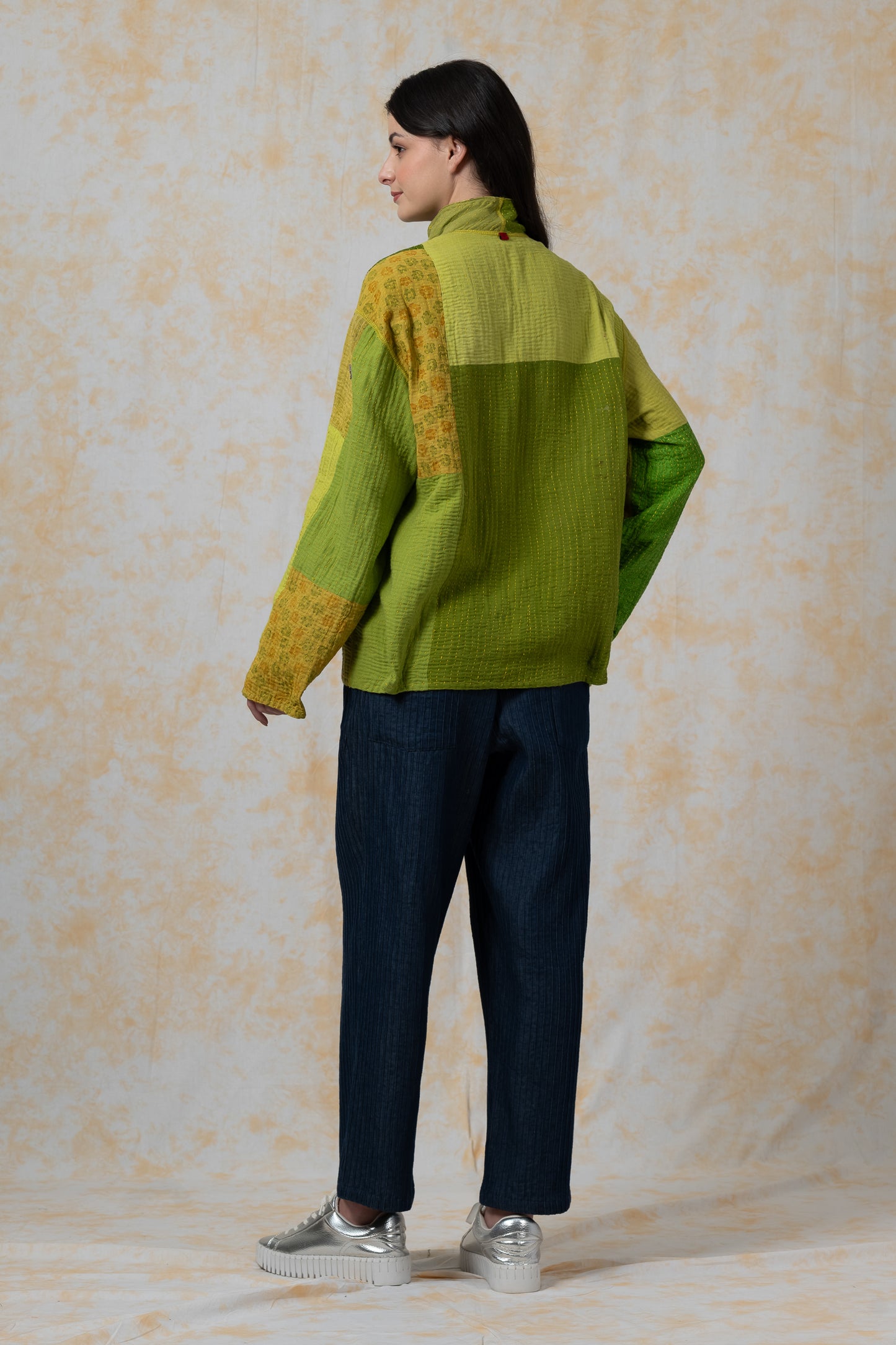 BBK PATCH KANTHA-MEN'S BLOUSON - bl-bbp4040-lim-